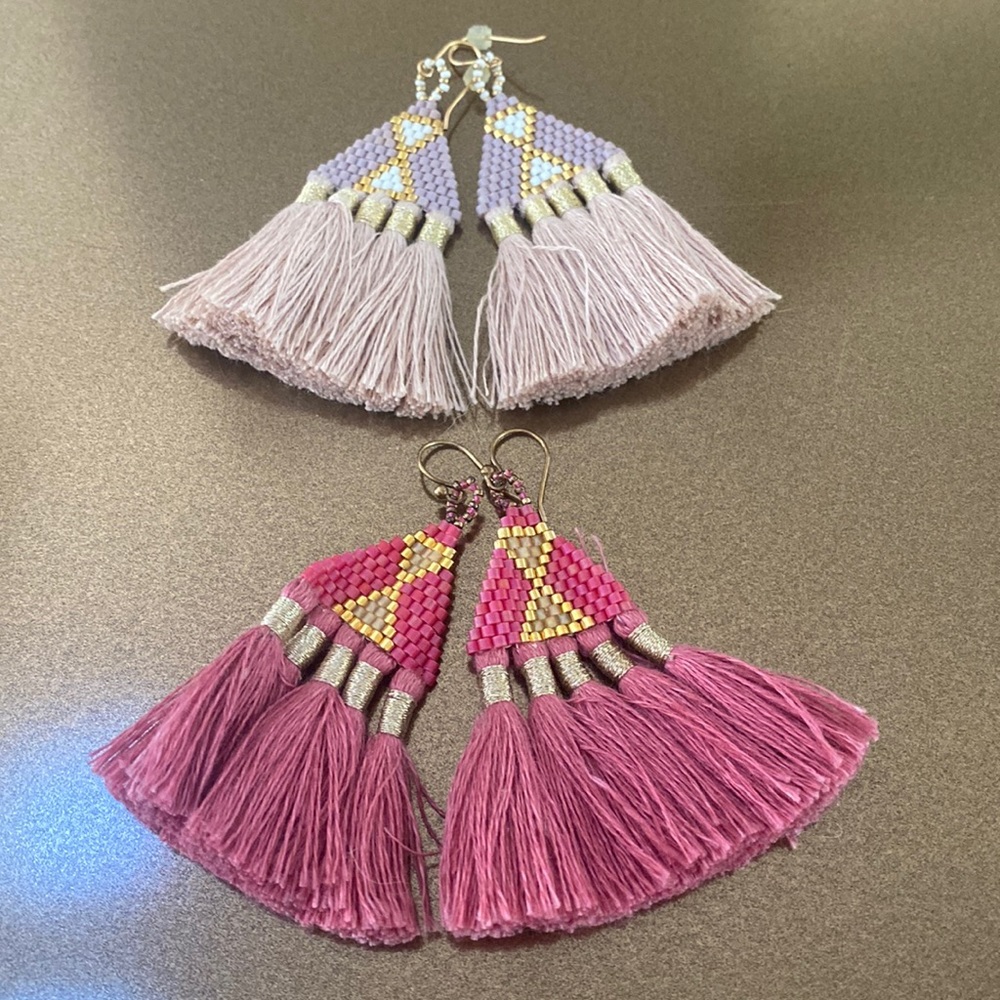 2 pair earrings by The Bluma Project